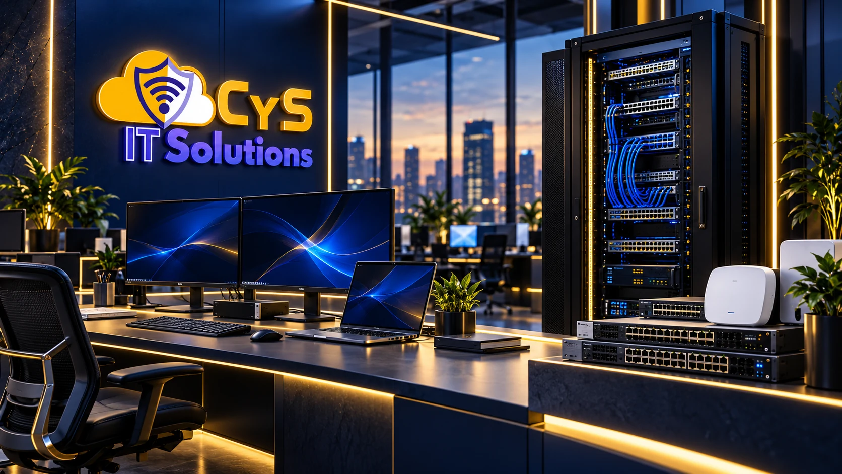 Infraestructura tecnológica CYS IT Solutions