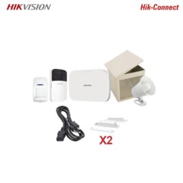 Kit Panel de Alarma HIKVISION Híbrido/Teclado LED 8 Zonas Cont/Magn